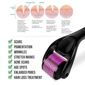 Derma Roller For Hair Growth & Acne Scars benefits