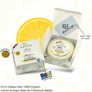 Ecrin Organic Halawa Wax 100% Lemon & Sugar Base Original