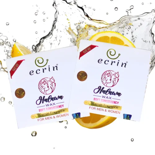 Ecrin Organic Halawa Wax 100% Lemon & Sugar Base Pack of 2