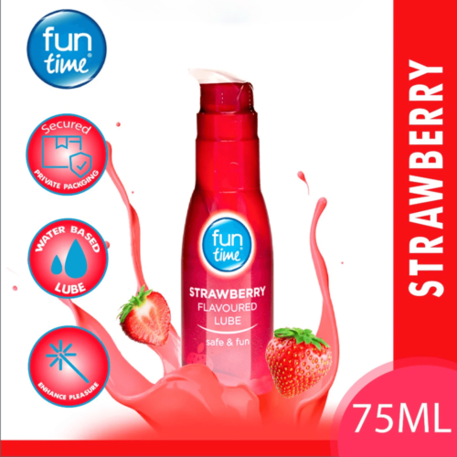 Fun Time Strawberry Flavoured Lube 1