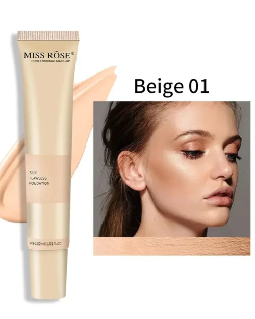 Miss Rose Silk Flawless Foundation Biege 1