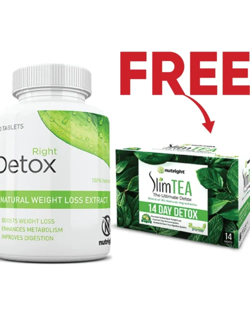 Right Detox + FREE SlimTea Herbal Weight Loss Treatment