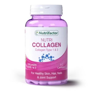 Nutrifactor Nutri Collagen Type 1 & 3 Food Supplement, 60 Capsules