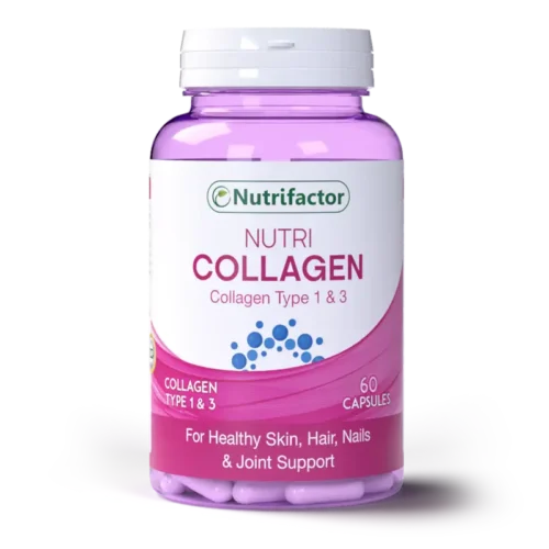 Nutrifactor Nutri Collagen Type 1 & 3 Food Supplement, 60 Capsules