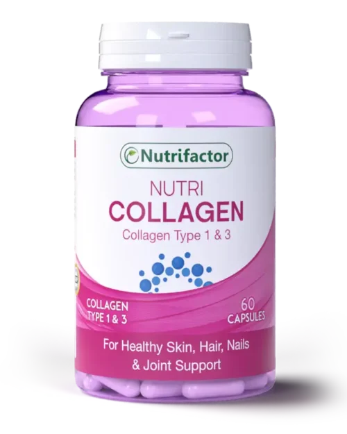 Nutrifactor Nutri Collagen Type 1 & 3 Food Supplement, 60 Capsules