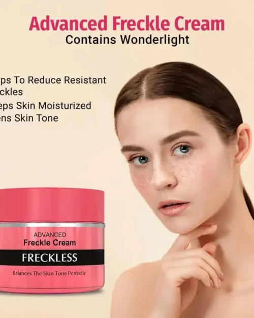 Vince Advanced Freckle Removal Cream Benefit